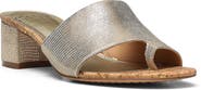 Donald Pliner Naia Embossed Slide Sandal