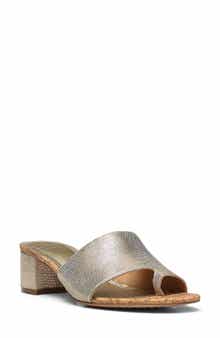 Donald Pliner Naia Embossed Slide Sandal