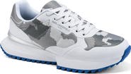 KARL LAGERFELD PARIS Calixte Mixed Media Sneaker