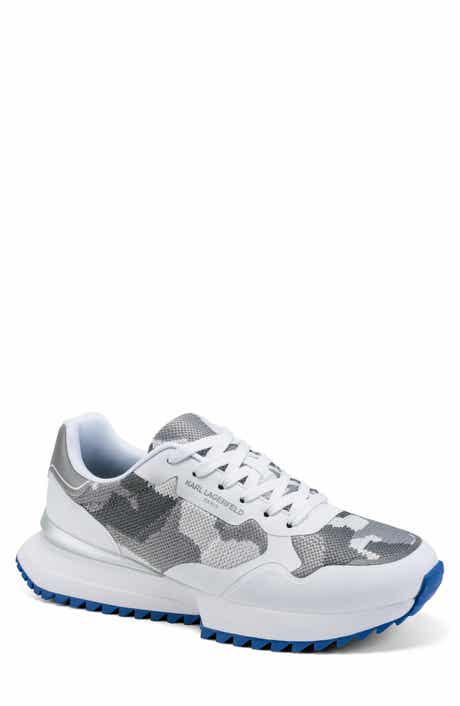 KARL LAGERFELD PARIS Calixte Mixed Media Sneaker