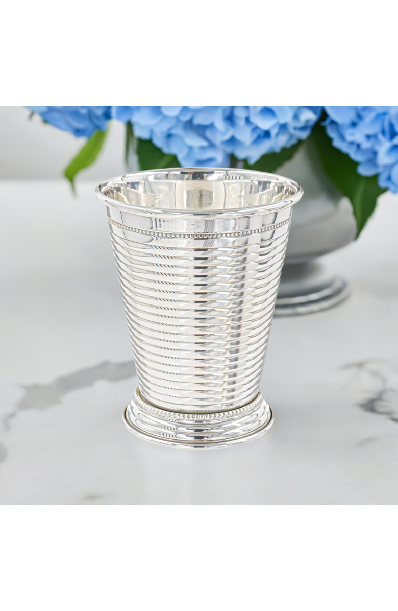 Prince of Scots Fluted Silver Julep Cup, Alternate, color, Silver