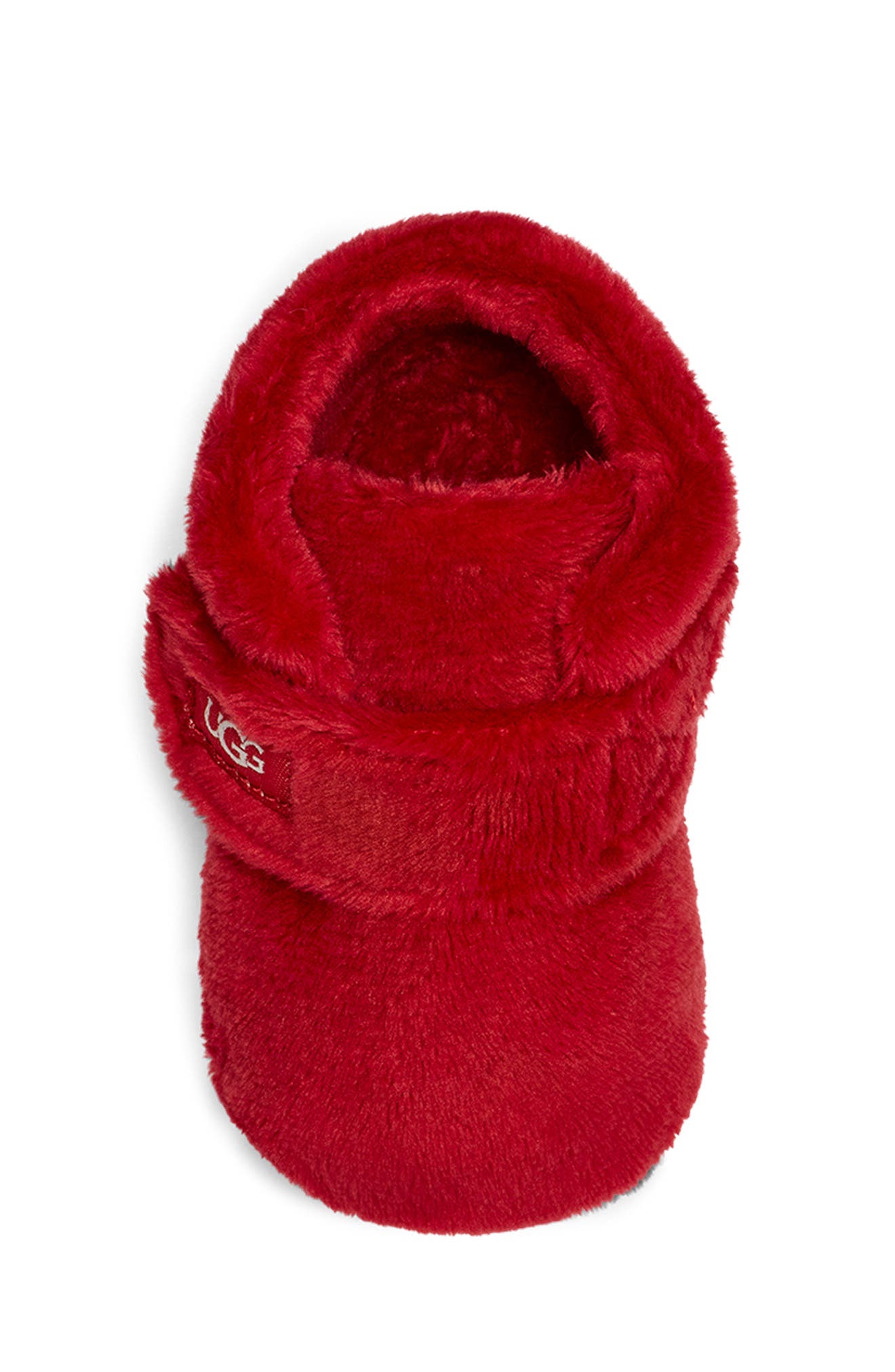 Bixbee Bootie & Lovey Blanket Set, Alternate, color, SAMBA RED