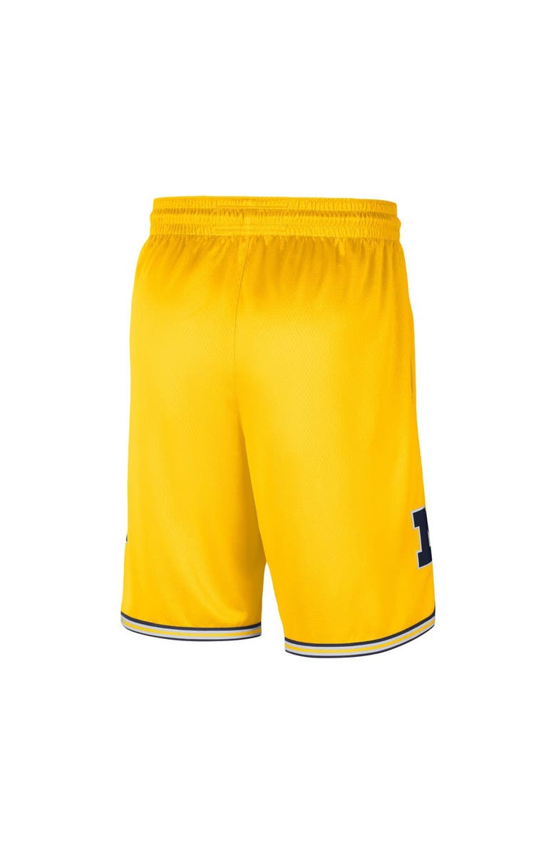 Nike Men's Nike  Maize Michigan Wolverines Limited Performance Basketball Shorts, Alternate, color, 