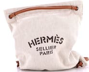 Pre-Owned Hermes Aline Bag Toile MM