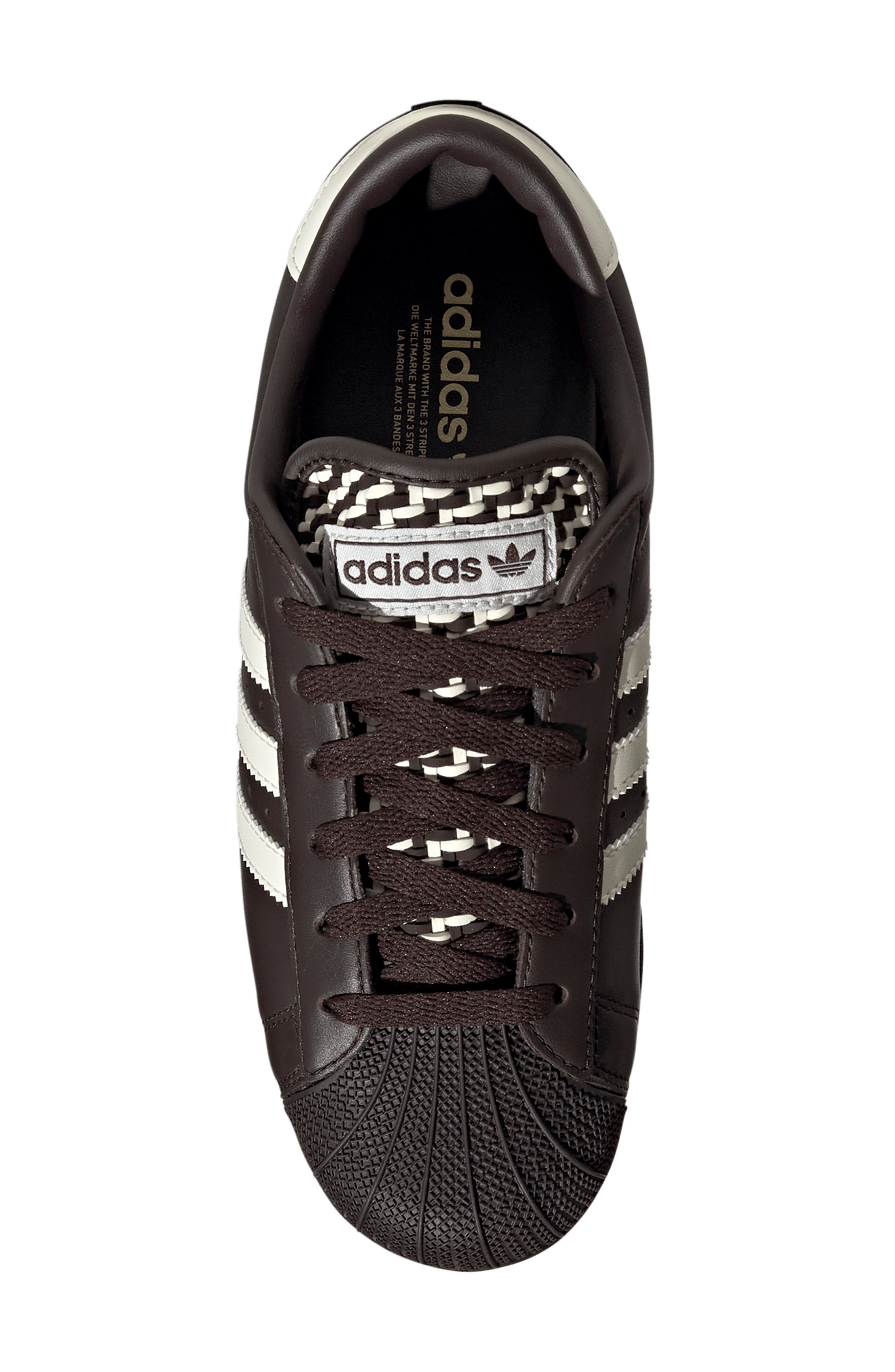 Superstar Lo Pro Leather Sneaker, Alternate, color, AURORA COFFEE/ CREAM/ GOLD