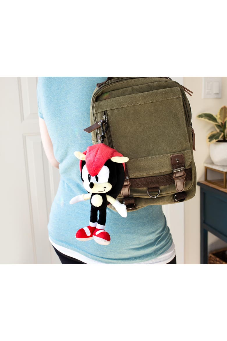 Sonic the Hedgehog 8-Inch Character Plush Toy | Mighty, Alternate, color, Black