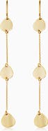 Oradina 14K Yellow Gold Botticelli Drop Earrings