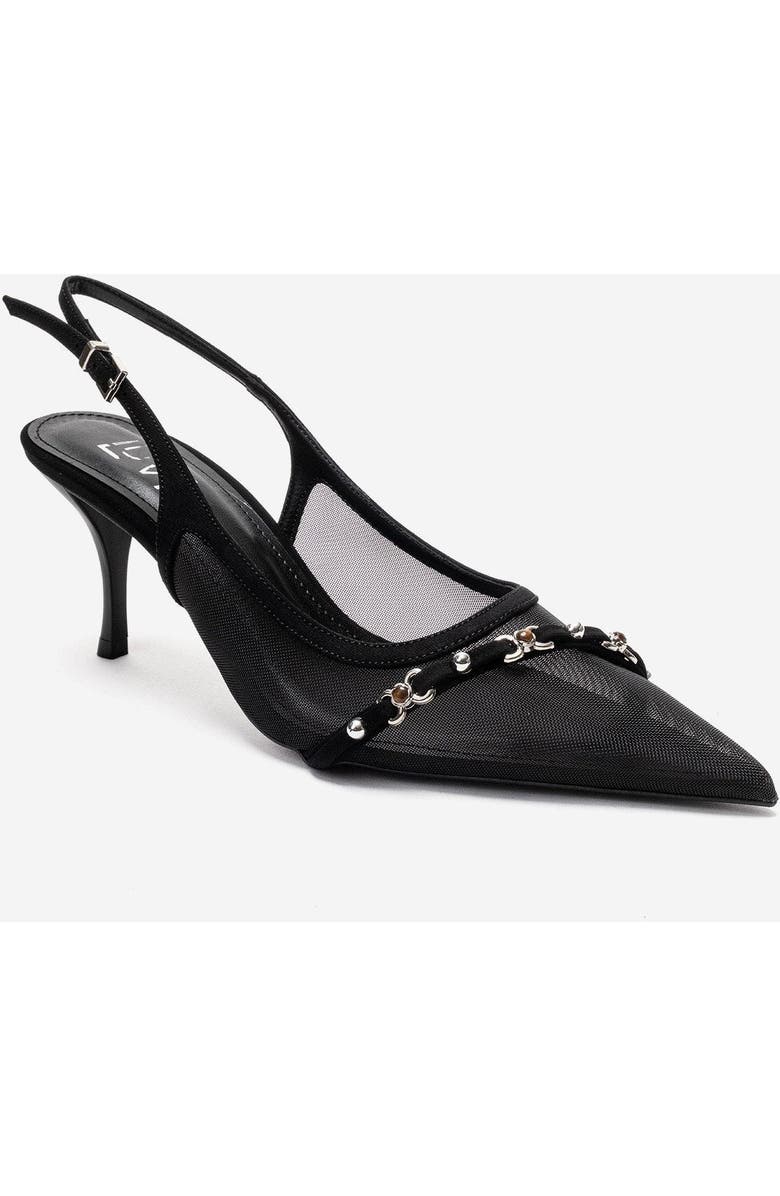 Prologue Shoes Pioren Stiletto Pump, Alternate, color, Black