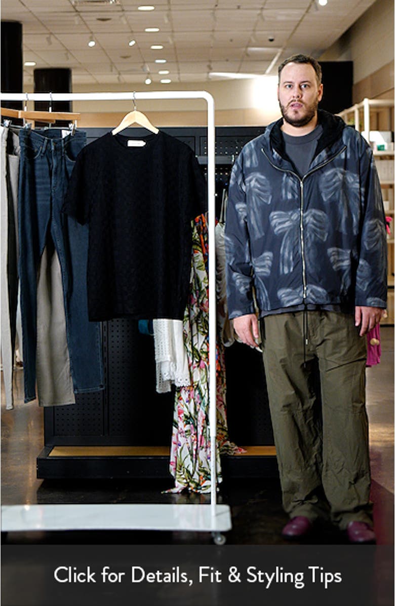 Geo Textured Cotton T-Shirt, sales video thumbnail