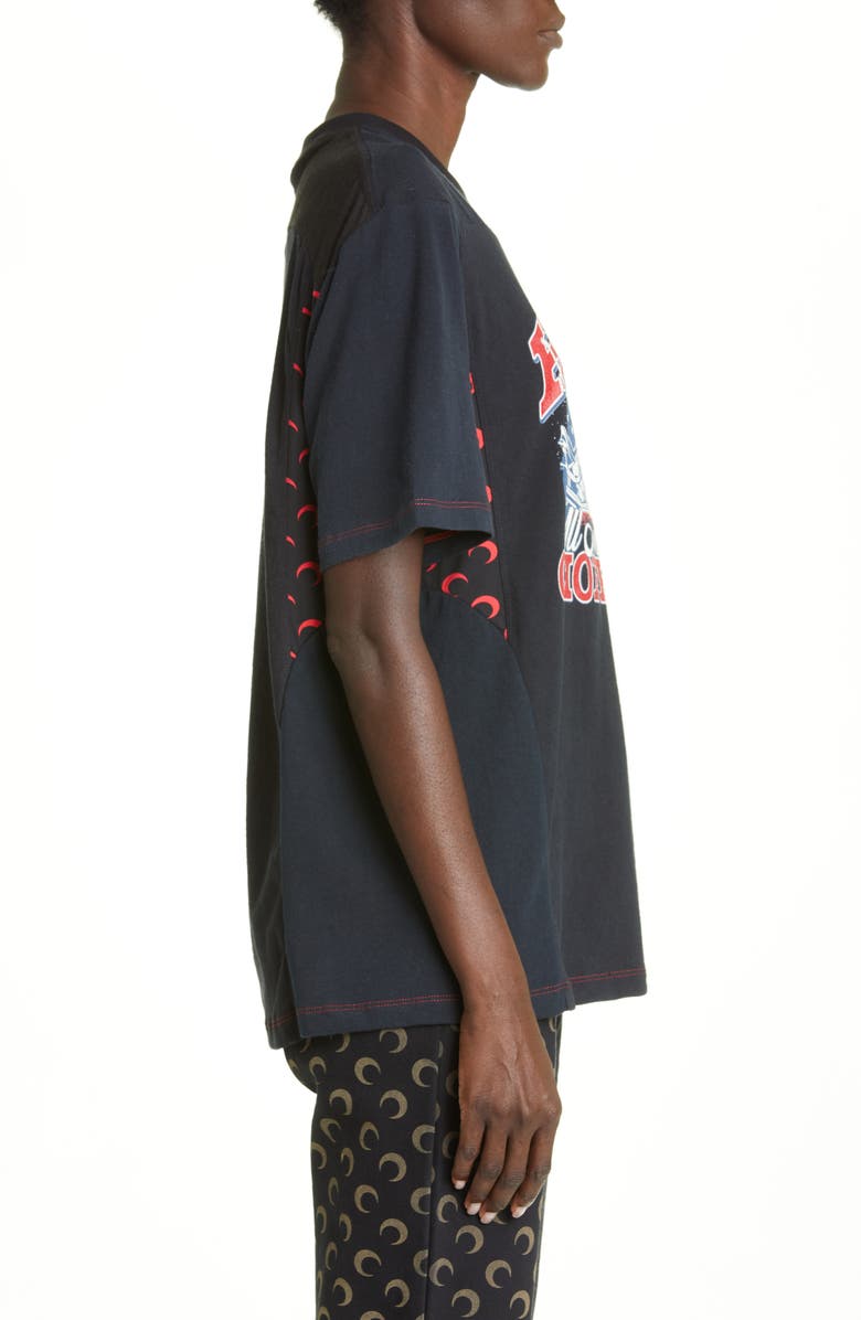 Marine Serre Unisex Moon Panel Graphic Tee, Alternate, color, 