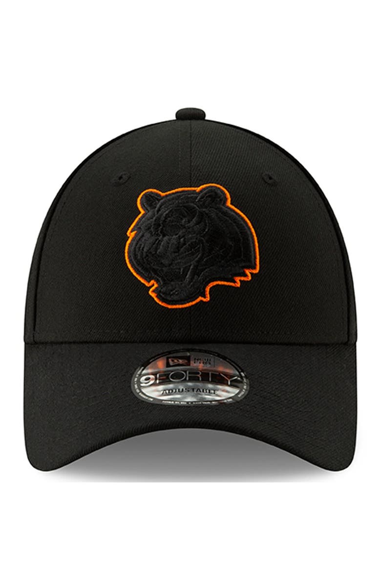 New Era Men's New Era Black Cincinnati Bengals Momentum 9FORTY Adjustable Snapback Hat, Alternate, color,