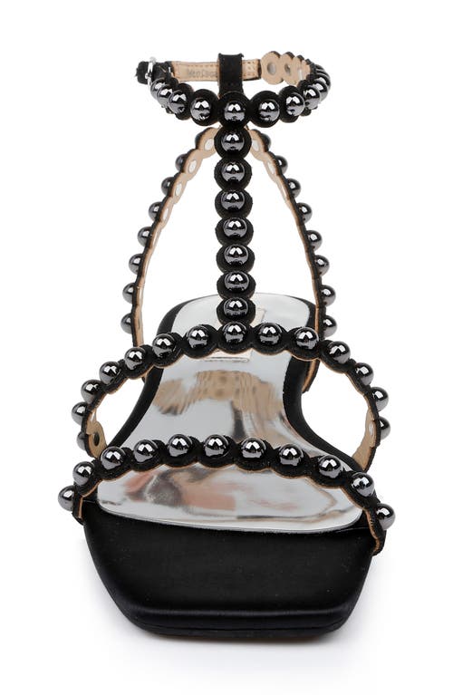 BADGLEY MISCHKA BADGLEY MISCHKA COLLECTION CAMI EMBELISHED T-STRAP SANDAL 
