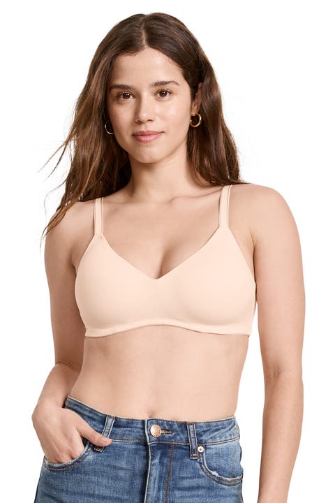 Women's Smooth & Sleek Microfiber Full Coverage Wirefree T-shirt Bra