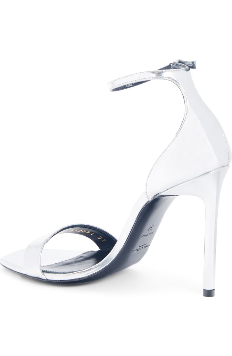 Saint Laurent Amber Metallic Sandal, Alternate, color,
