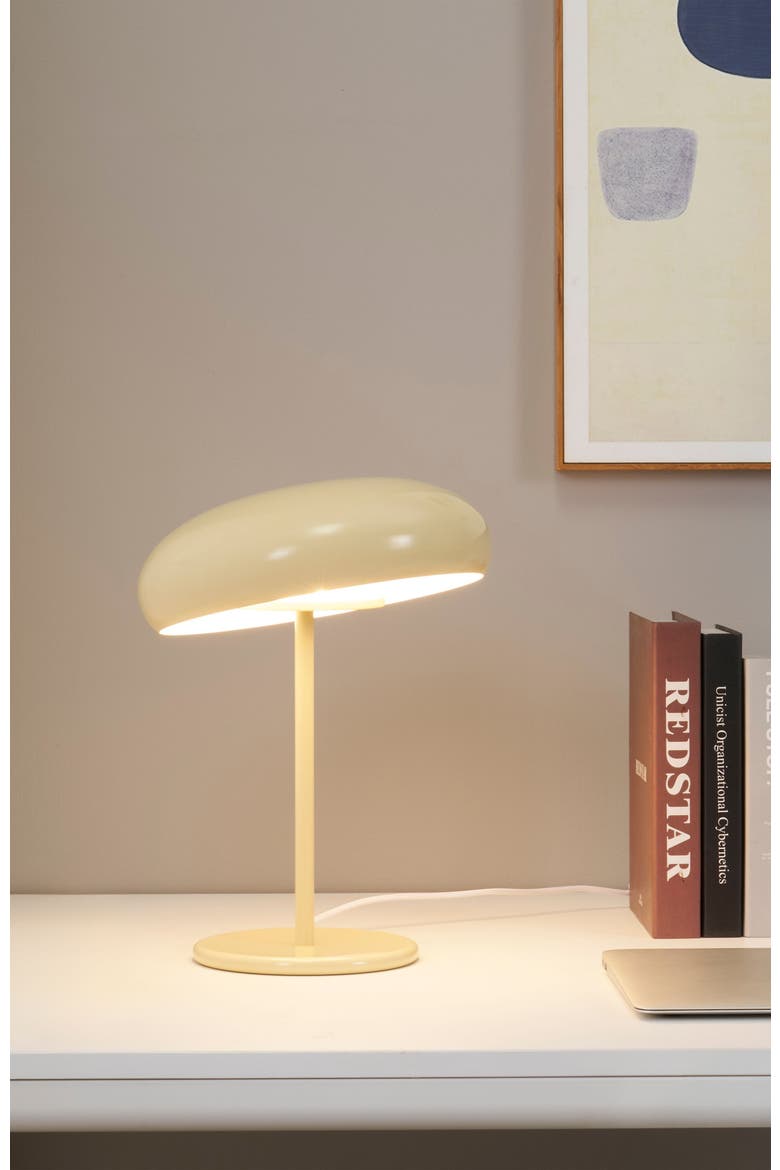 Ayla 15" Dimmable LED Table Lamp In Yellow Beige Finish, Alternate, color, Pastel Yellow