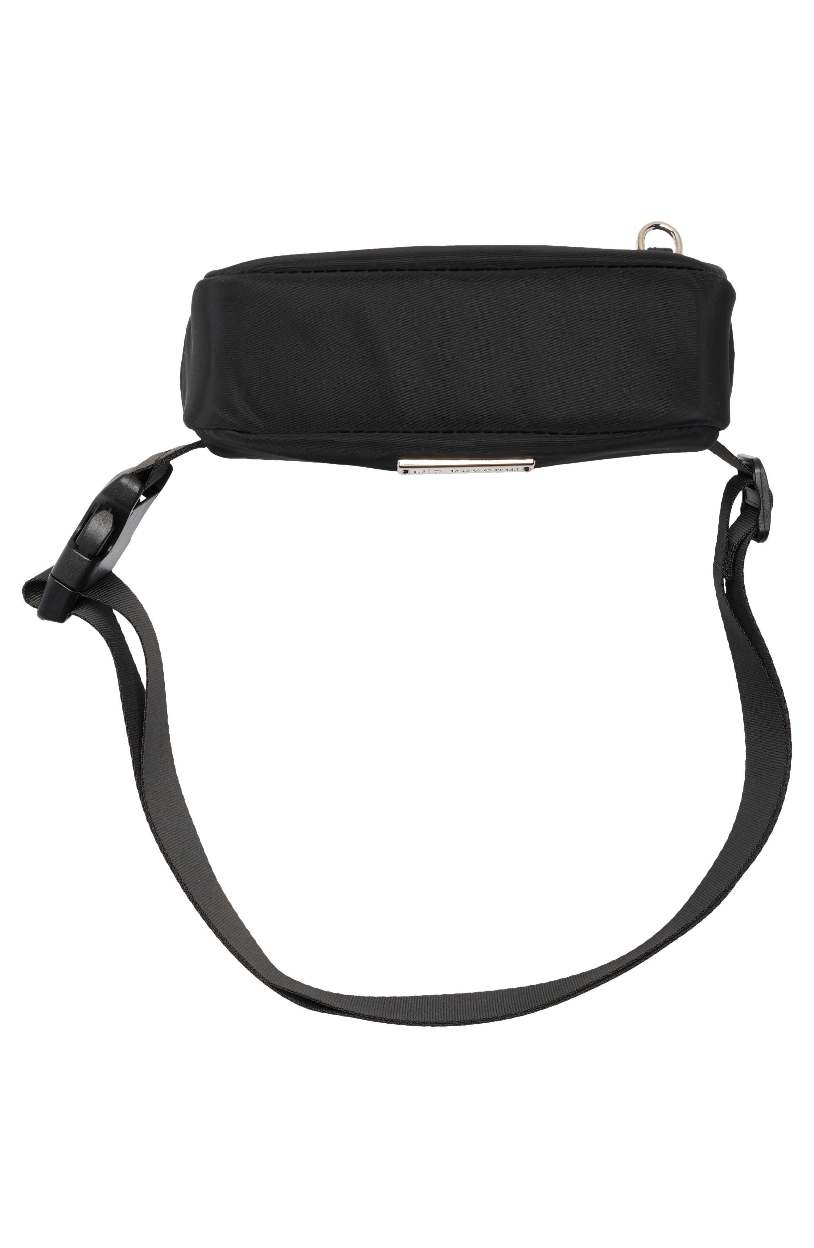 Madden Girl Polyester Belt Bag, Alternate, color, Black