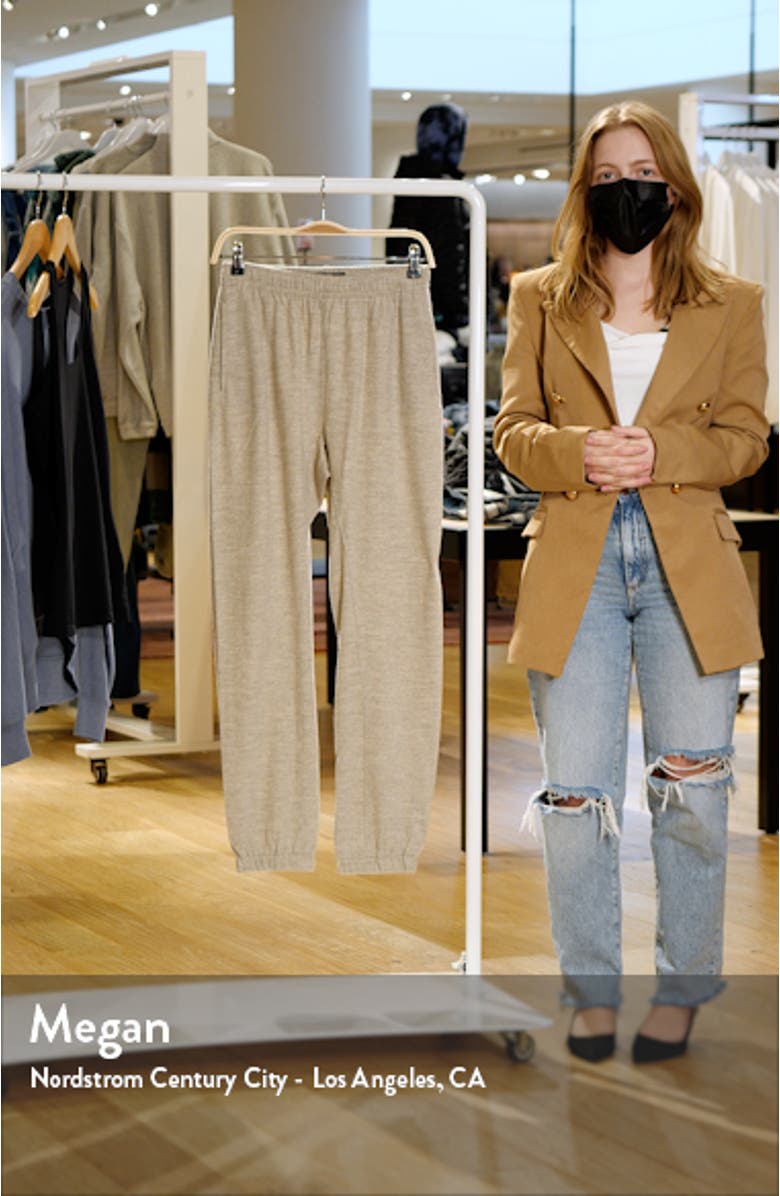 Yan Wool Joggers, sales video thumbnail