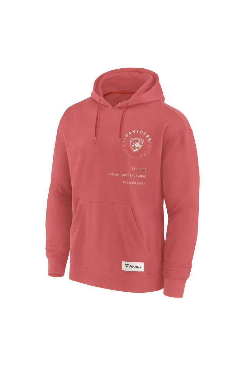 Men's Fanatics Red Florida Panthers Future Ground Info Pullover Hoodie, Alternate, color, Red