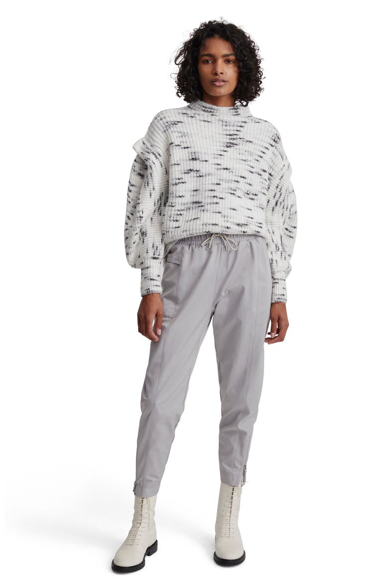 Belgrave Knit Sweater, Alternate, color, EGRET/ CHARCOAL
