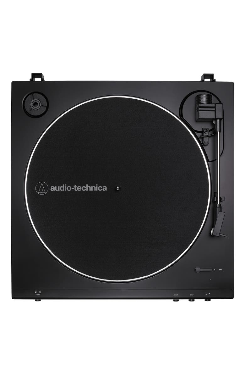 Audio-Technica AT-LP60X Fully Automatic Belt-Drive Stereo Turntable, Alternate, color, Black