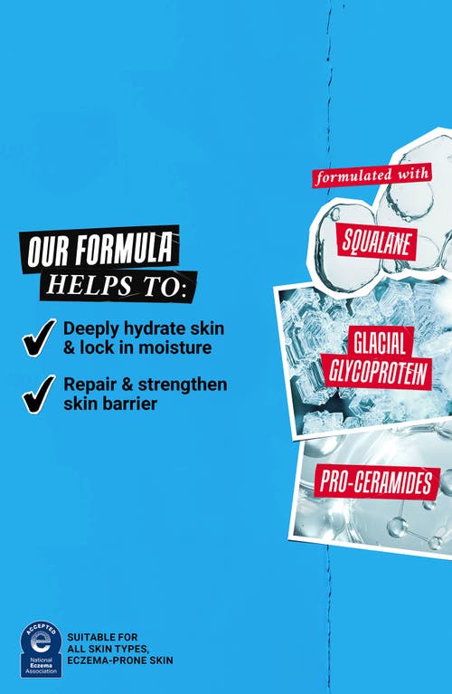 Kiehl's Since 1851 Ultra Body Mega Moisture Squalane Cream In Transparent
