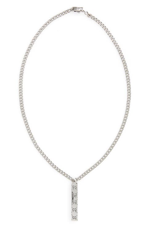 Ghost Motif Pendant Necklace