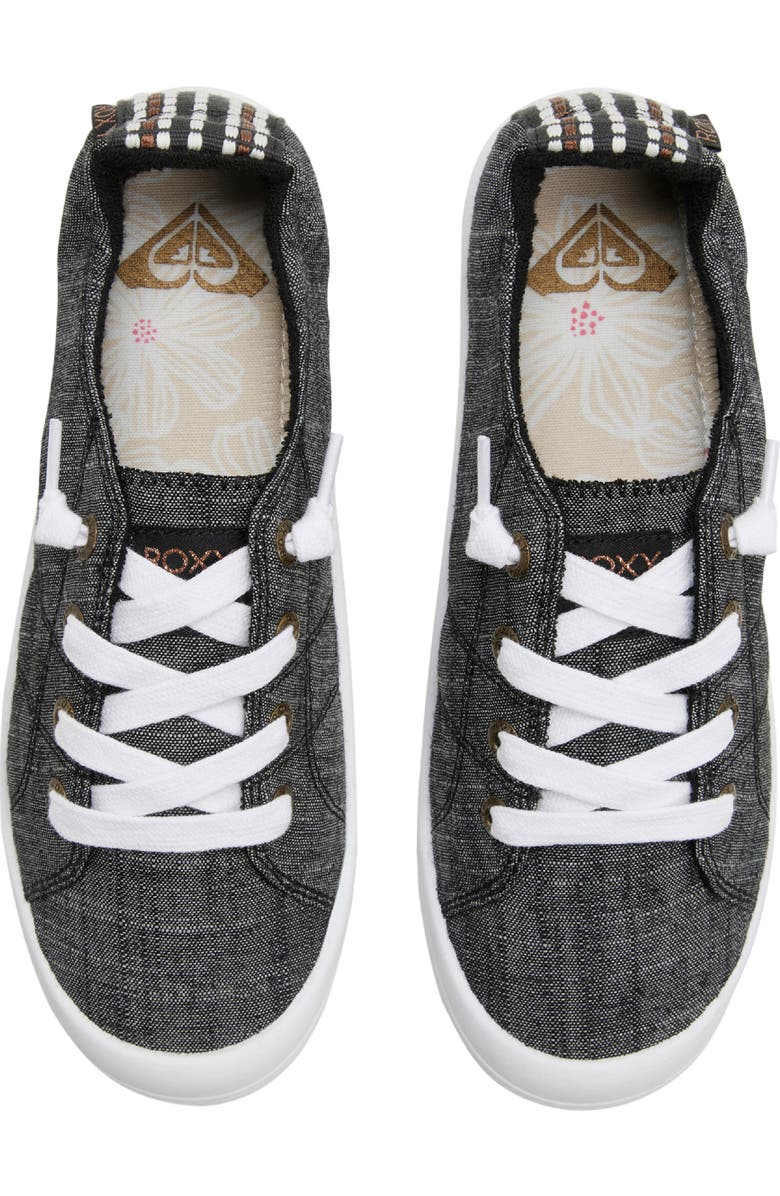 Roxy Bayshore Plus II Sneaker, Alternate, color, Open Black