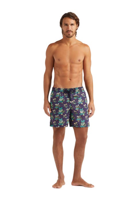 Men's Landscape Turtle Swim Trunks