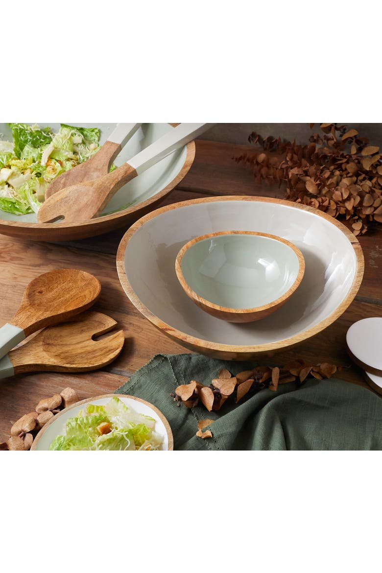 Madras Oversized Bowl, Alternate, color, Sage