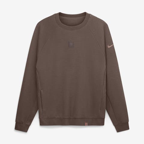 Men's Nike Brown Chicago Bears Full Defense Dri-FIT Primary Sweatshirt