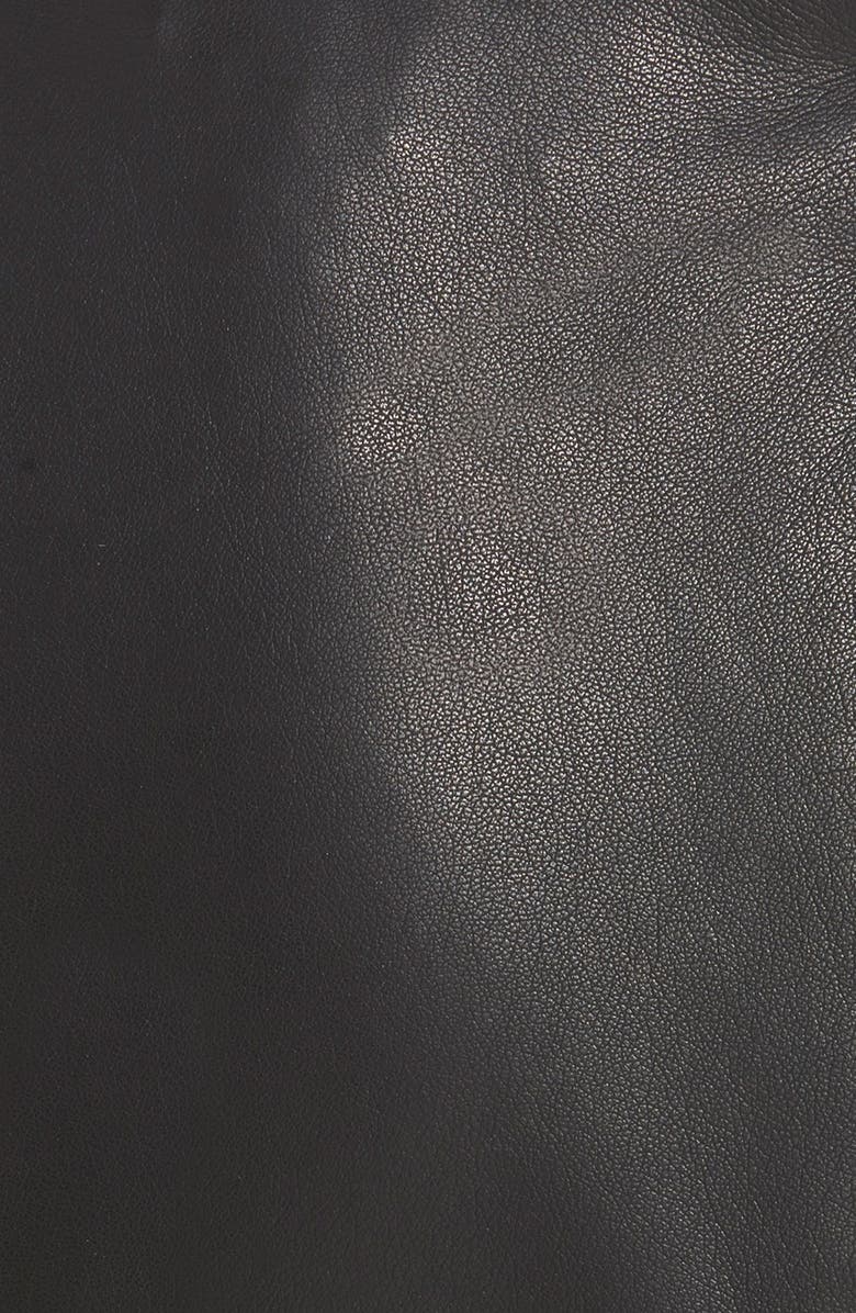 cupcakes and cashmere 'Grace' Faux Leather Shift Dress, Alternate, color,