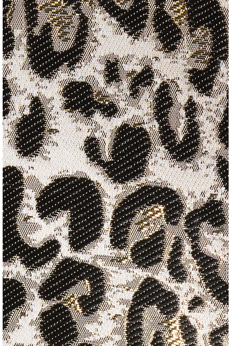 Leopard Metallic Blazer, Alternate, color, GOLD LEOPARD