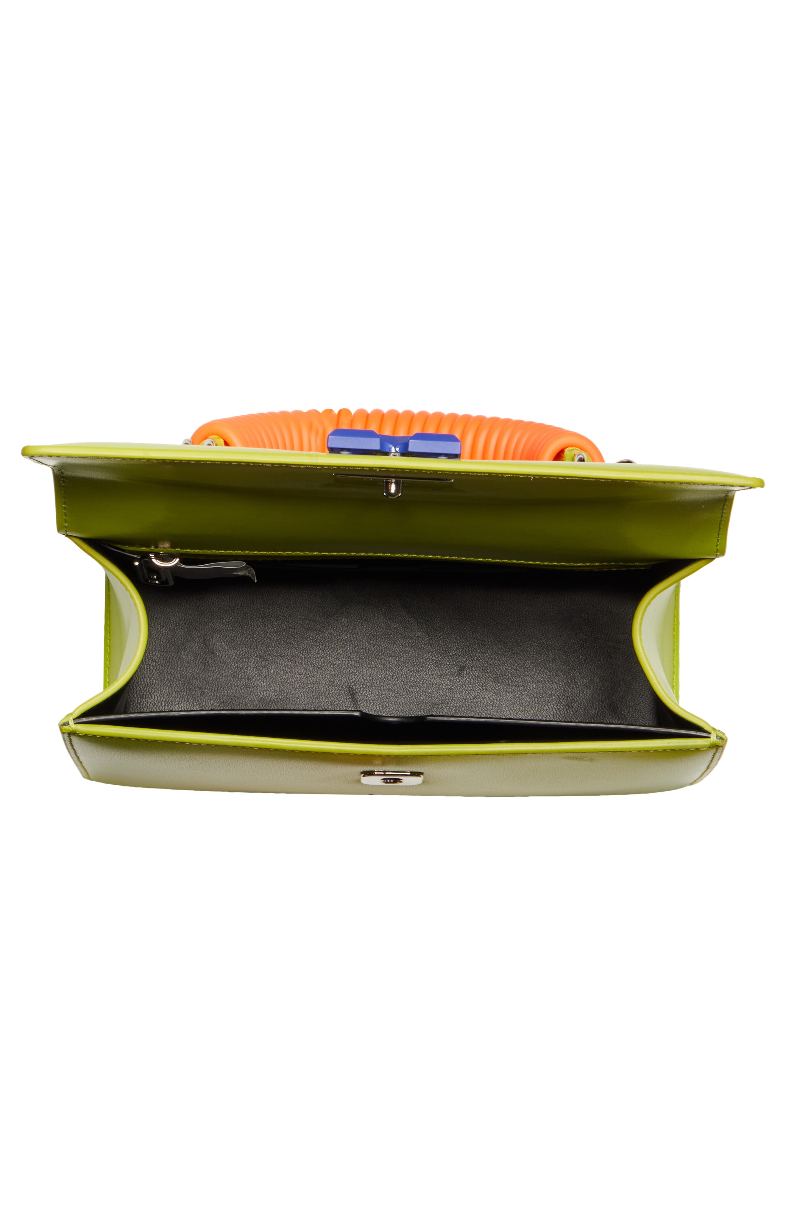 Off-White Jitney 1.4 Leather Top Handle Bag, Alternate, color, 