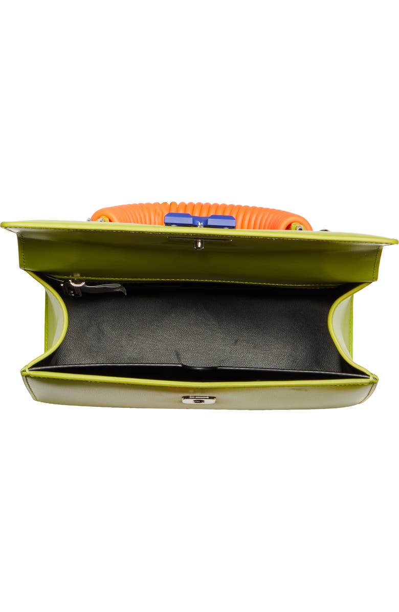 Off-White Jitney 1.4 Leather Top Handle Bag, Alternate, color,