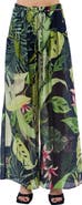 CIEBON Thom Floral Print Maxi Skirt