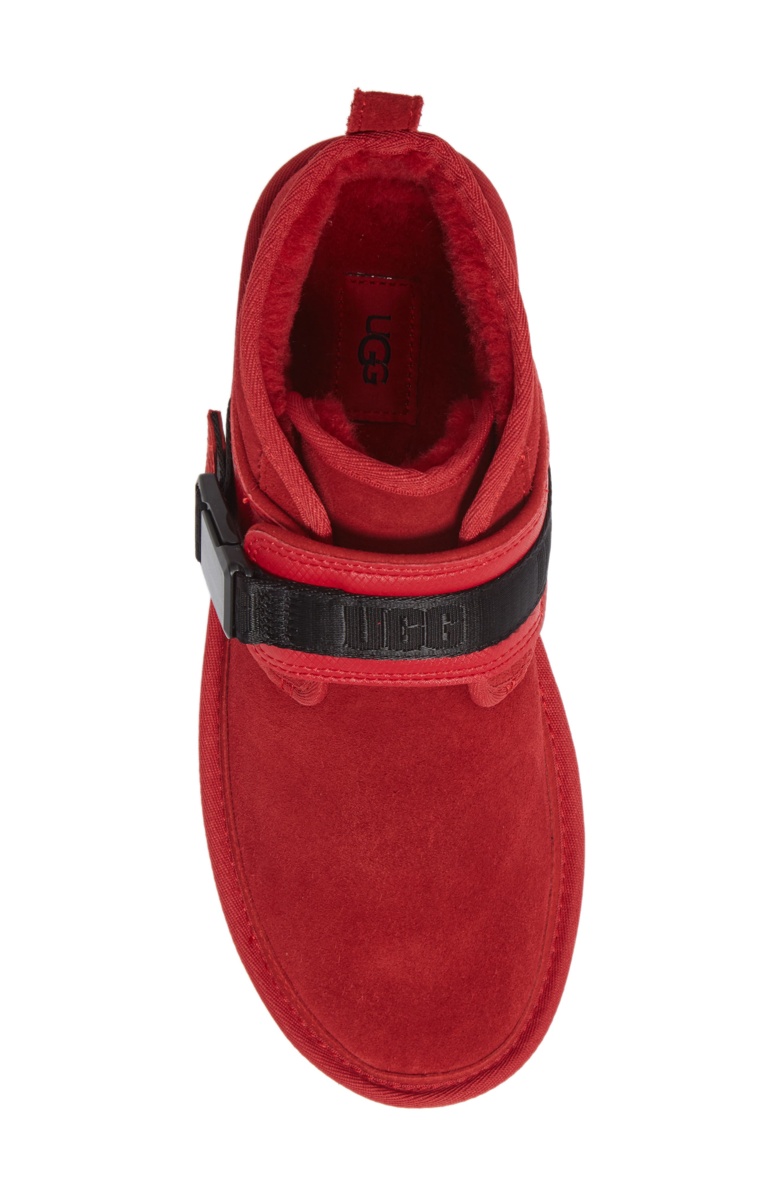 Neumal Snapback Chukka Boot, Alternate, color, SAMBA RED