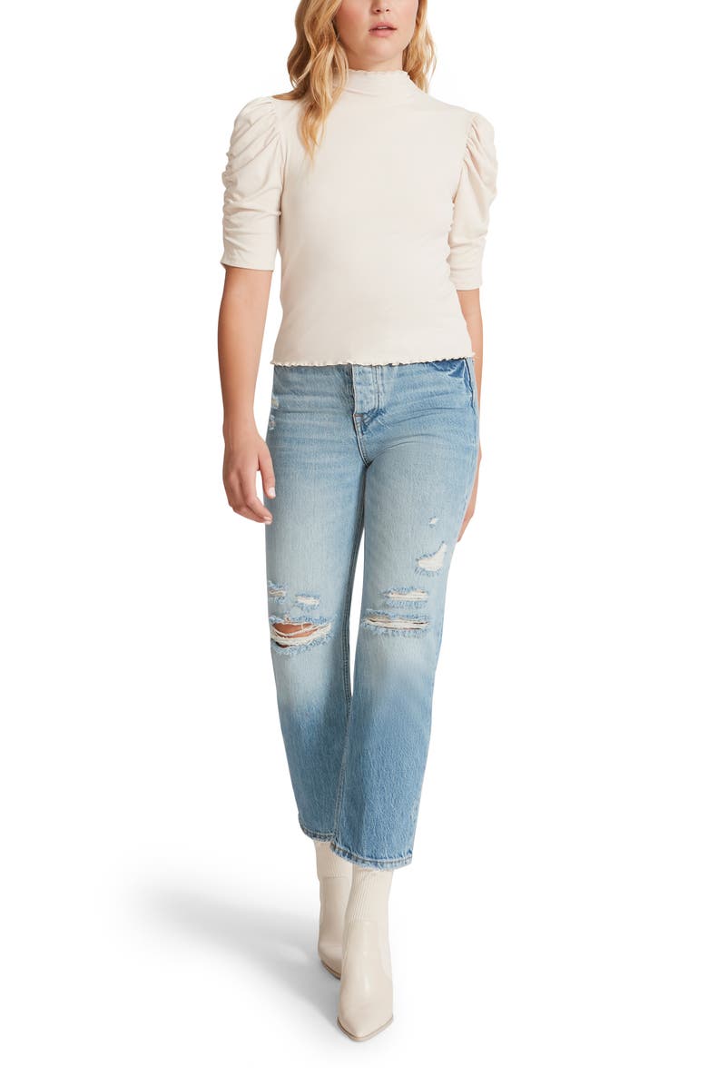 BB Dakota by Steve Madden Puff Love Top, Alternate, color,