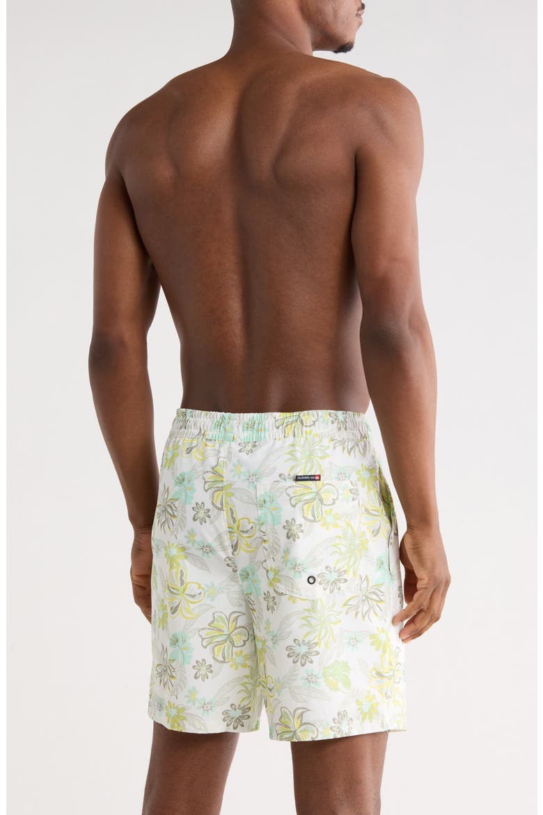 Vacancy Volley Swim Trunks, Alternate, color, WHITE