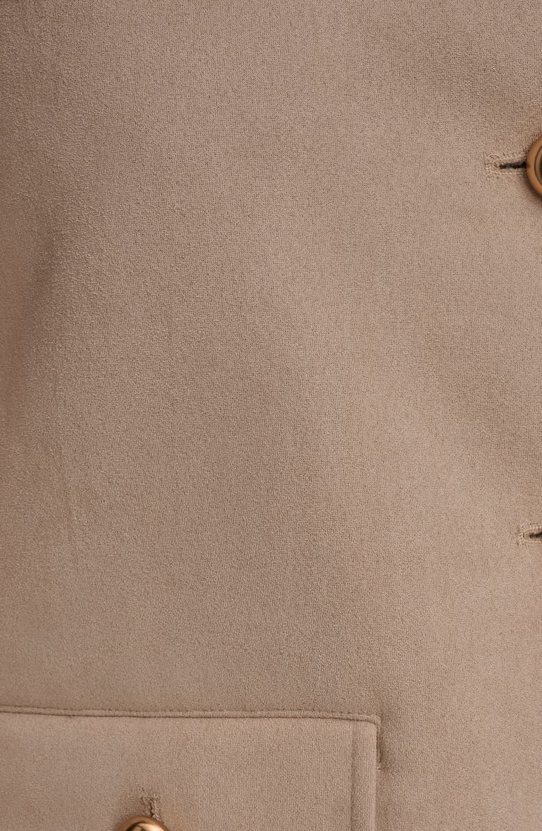 Donna Karan New York Boxy Faux Shearling Lined Coat, Alternate, color, Nolita