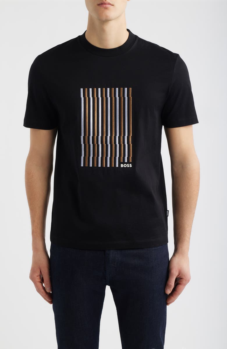 BOSS Thompson Cotton Graphic T-Shirt, Main, color, 