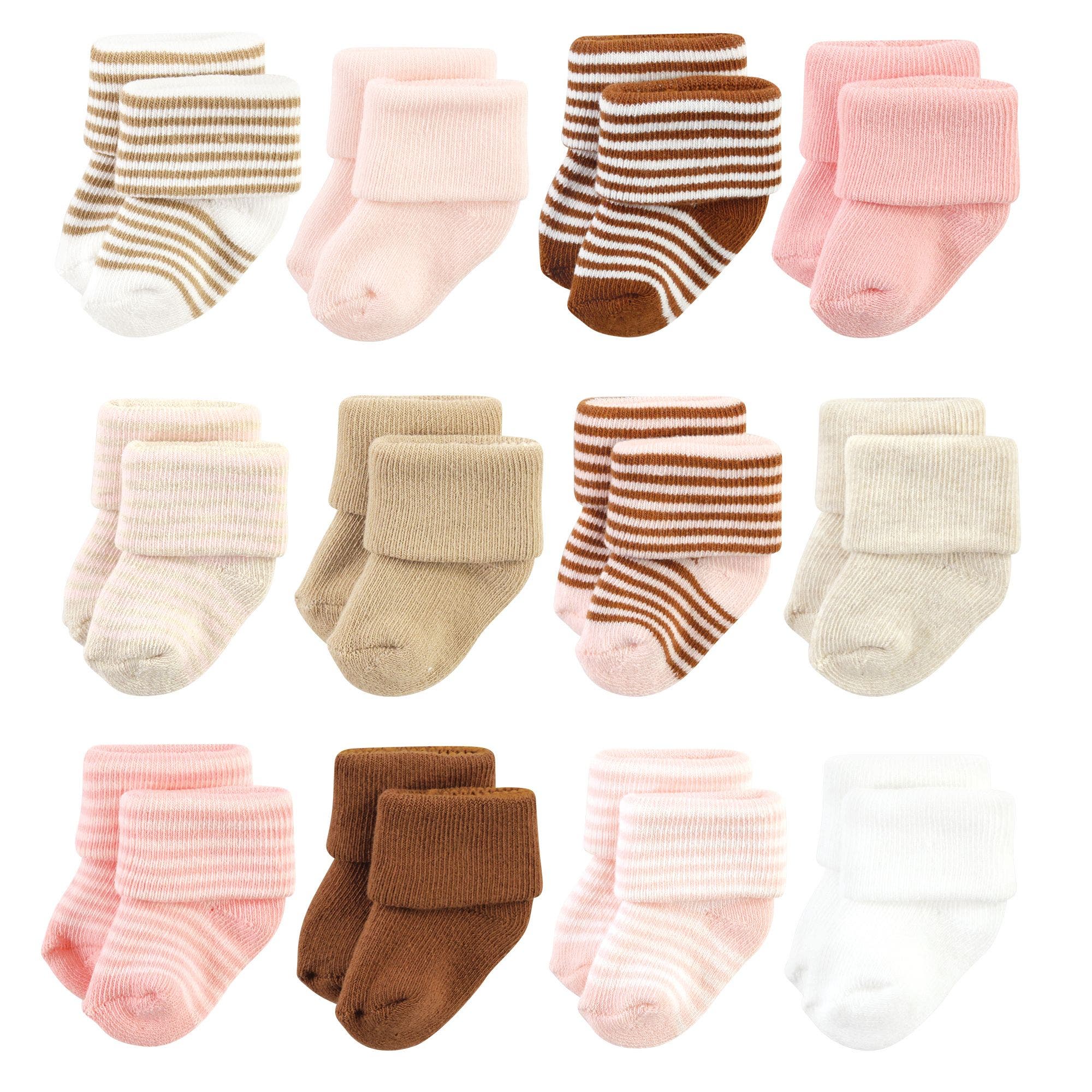 Pink Tan Stripe