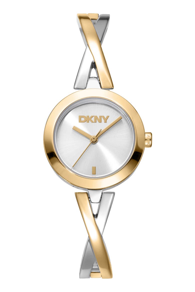 L 170 Bracelet Watch, Main, color, SILVER/ GOLD MULTI