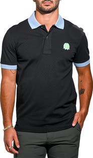 Maceoo Mozartsquaretip Stretch Nylon Polo