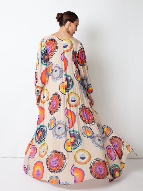 Villa Fresca Serena Cover-up Shawl In Solar