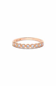 H.J. Namdar Bezel Diamond Stacking Ring - 0.24ct.