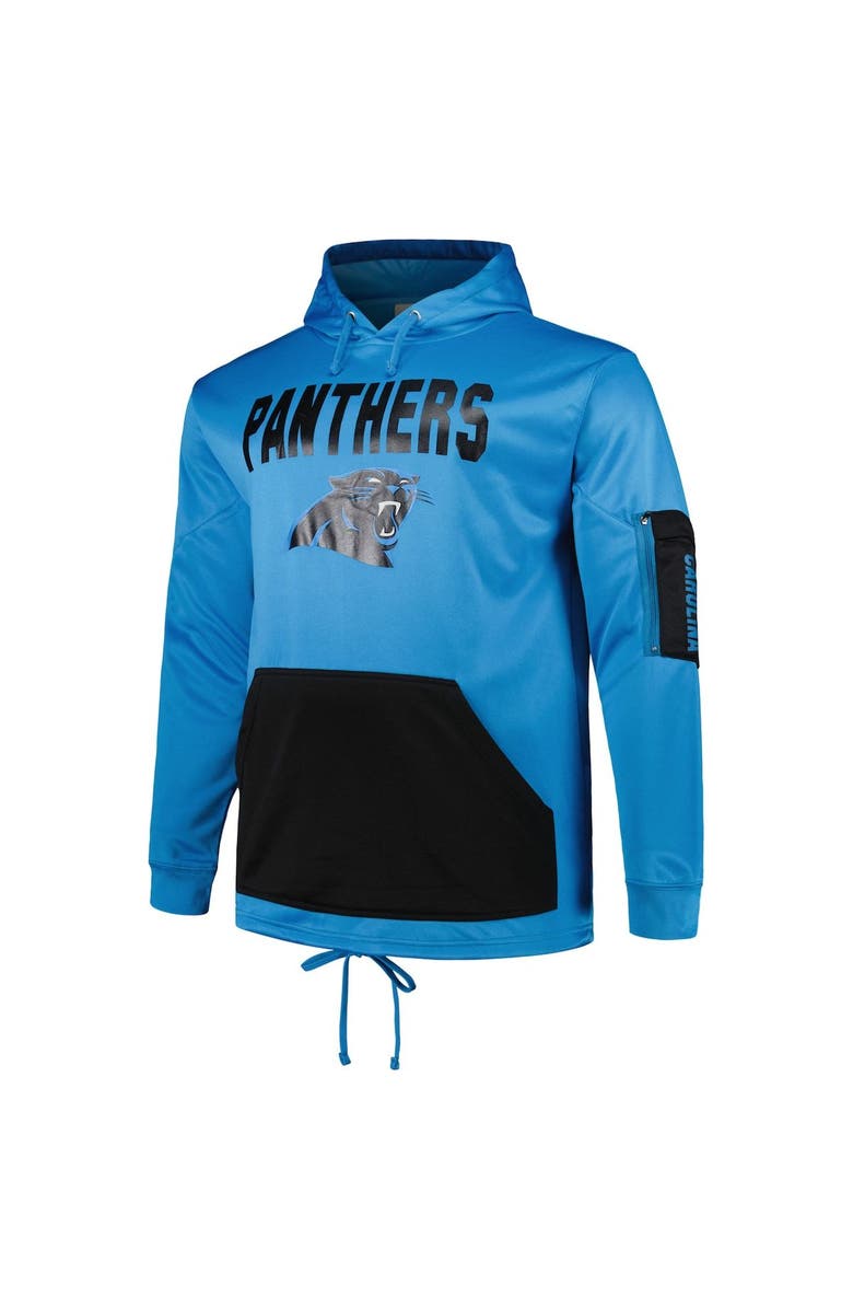 FANATICS Men's Fanatics Branded Blue Carolina Panthers Big & Tall Pullover Hoodie, Alternate, color, 