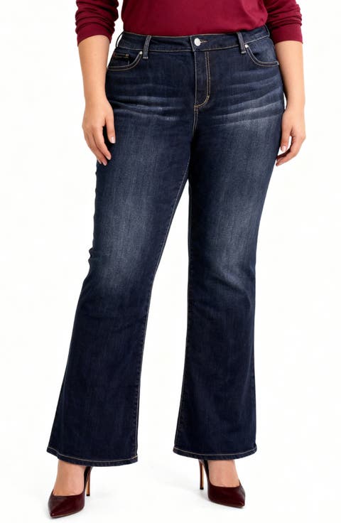 High Waist Bootcut Jeans