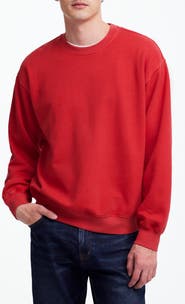 Madewell Brushed Terry Crewneck Sweatshirt
