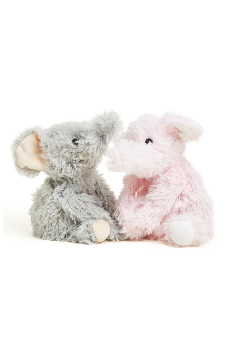 Elephant Hugs Plush Toy, Alternate, color, Pink/Grey