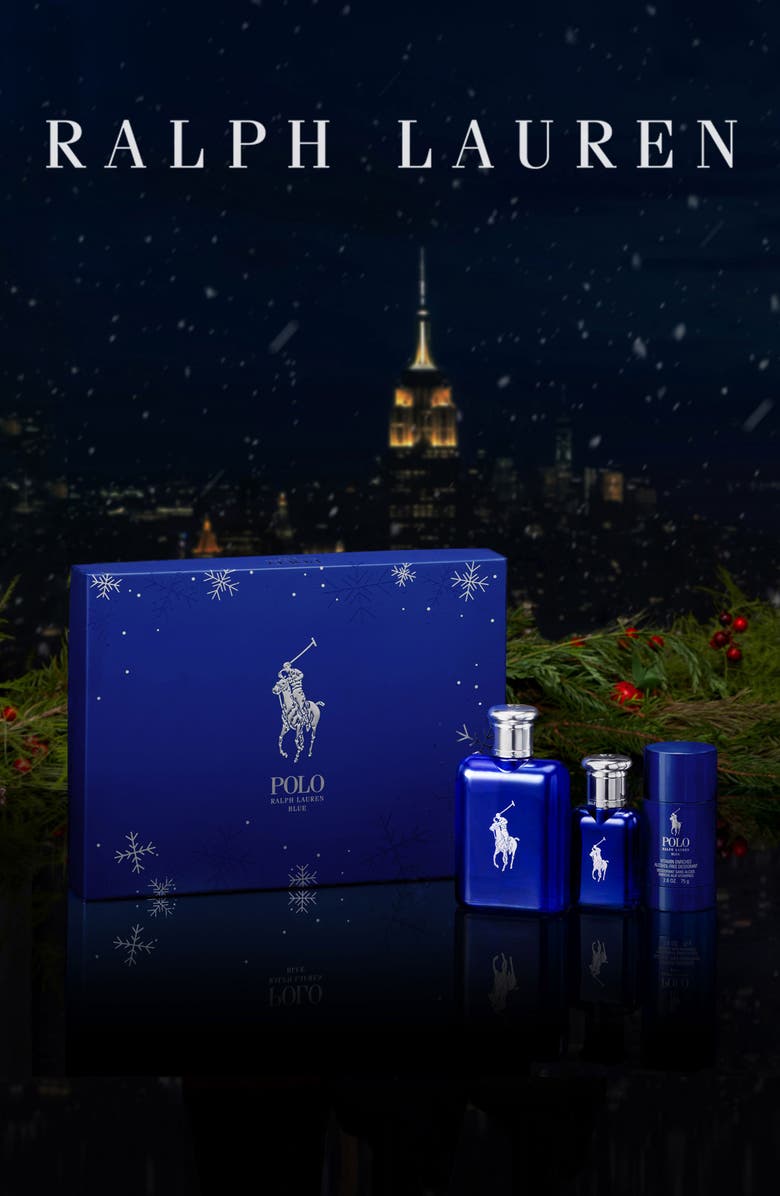 Ralph Lauren Polo Blue Eau de Toilette Set, Alternate, color, 